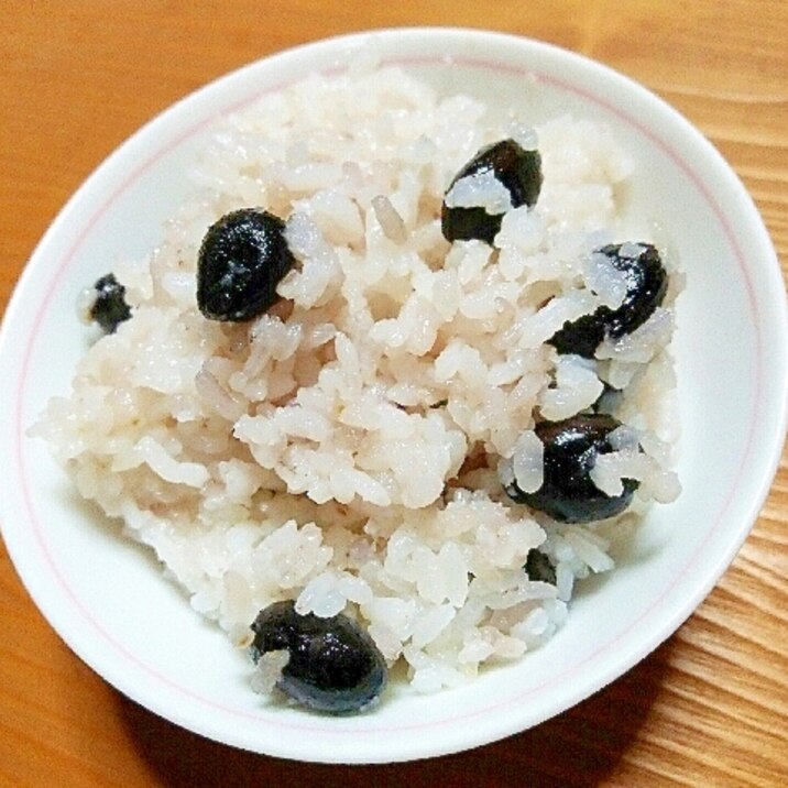 黒豆コクコク★黒豆ご飯